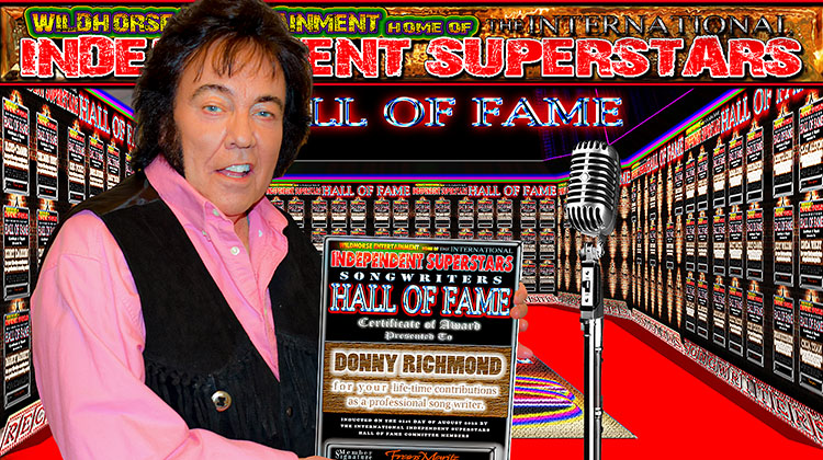 “Donny Richmond” Enters IDSS “Songwriters” HOF