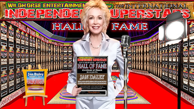 Jan Daley Enters IDSS “Recording Artists” Hall Of Fame