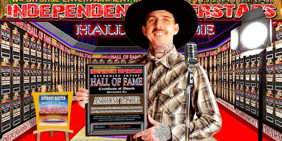 Anthony Baxter in IDSS “Recording Artists” HOF